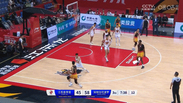 篮球直播：江苏77-89不敌深圳遭遇5连败的相关图片